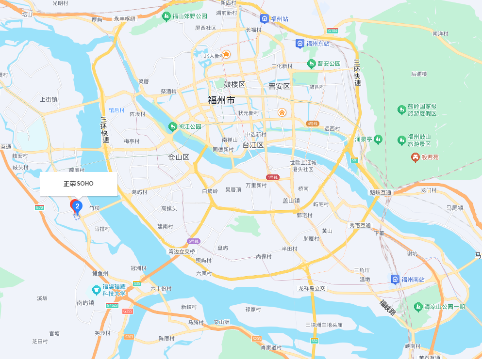 公司位置地图
